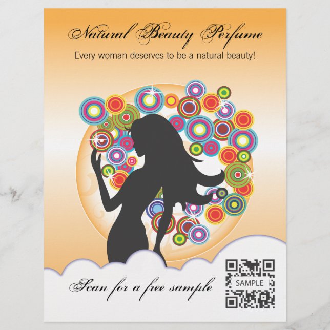 Flyer Template Parfym (Framsidan)