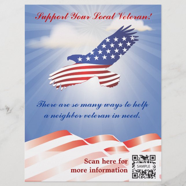 Flyer Template Veterans (Framsidan)