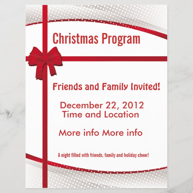 Flyer till julklapp (Framsidan)