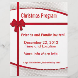 Flyer till julklapp