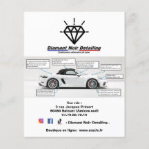 Flyers Diamant Noir Detaljer MARK 1