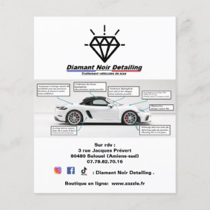 Flyers Diamant Noir Detaljer MARK 1