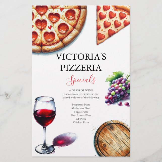 Flyers Pizza Restaurants (Framsidan)