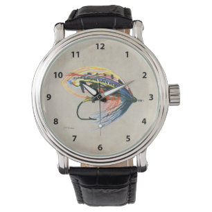 FlyFishing Lure Art Salmon Fly Lure Armbandsur
