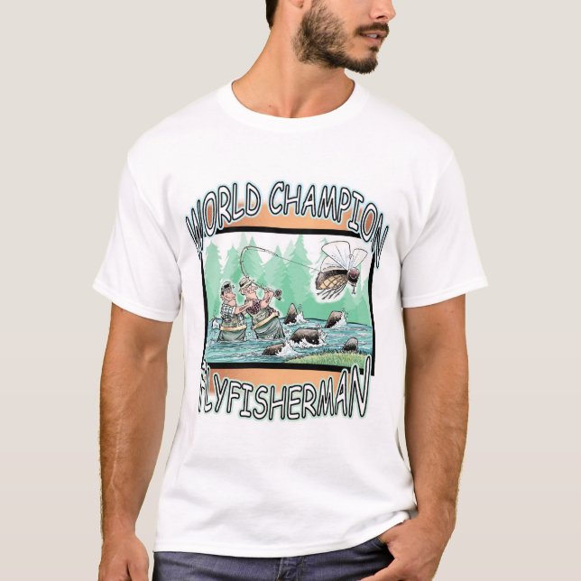 Flyfishing Tee Shirt (Framsida)
