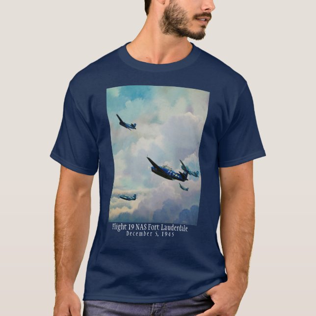 Flyg 19 - Borttappadskvadronen Tee Shirt (Framsida)