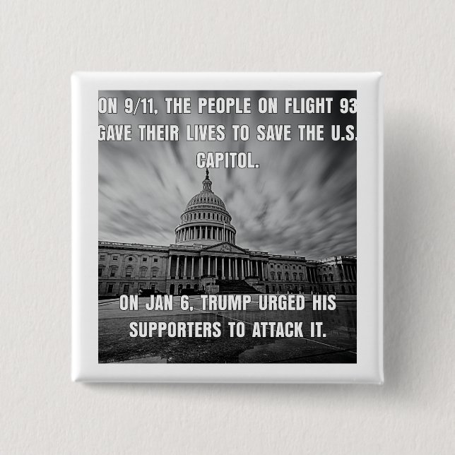 Flyg 93 räddade Huvudstad. Trump Attack it Bu Knapp (Framsida)