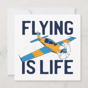 Flyg är livets flygcertifikat (ATC) Kort