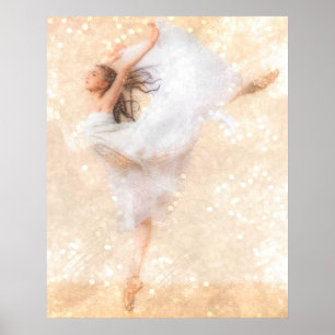 Flyg av dansen poster