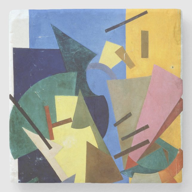 Flyg av ett flygplan, 1916 underlägg sten (Framsidan)