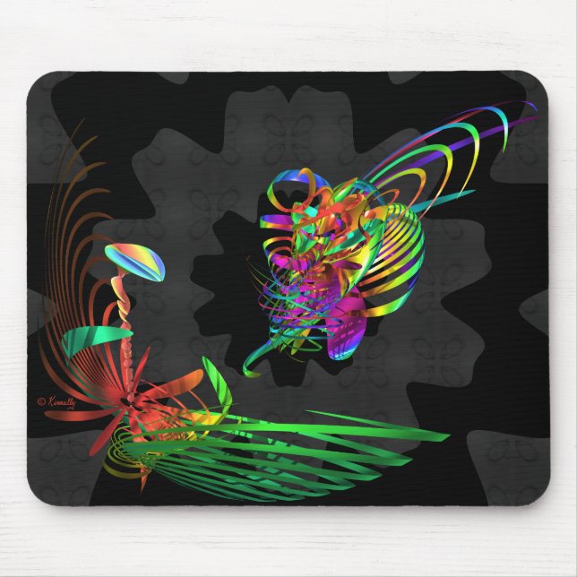 Flyg av humlan #2 musmatta (Framsidan)