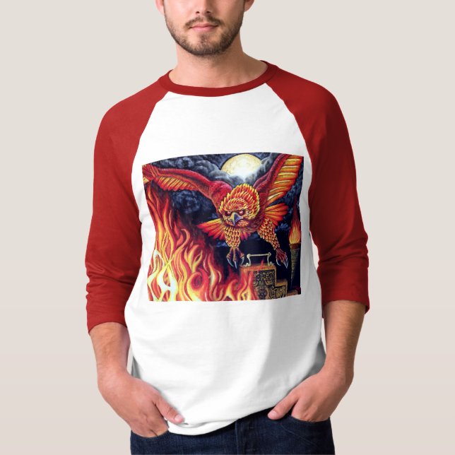 Flyg av Phoenixen Tee (Framsida)