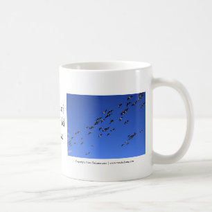 Flyg av vildgåsen, mugg