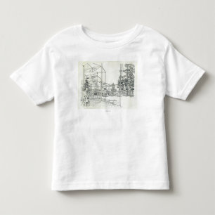 Flyg- begrepp för utrymmenål som drar 3 tee shirt