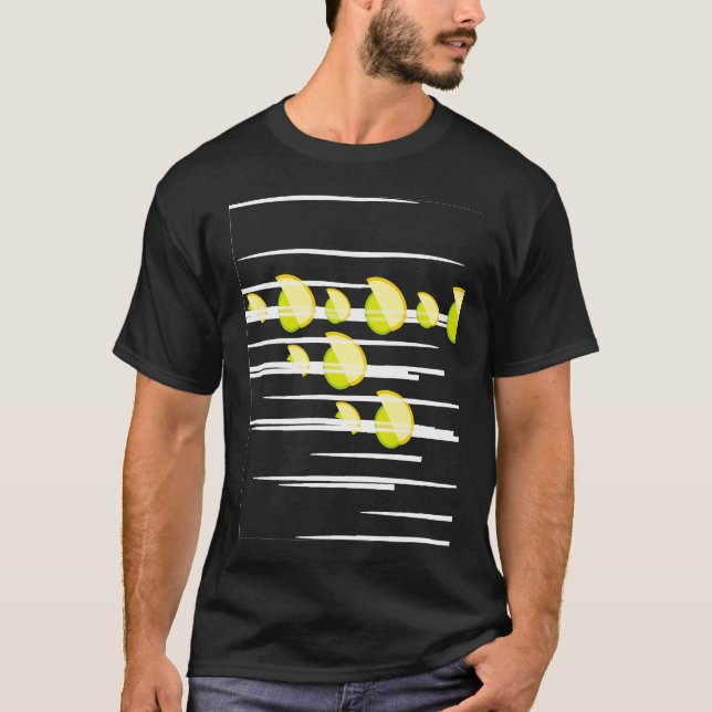 flyg-citroner tee (Framsida)