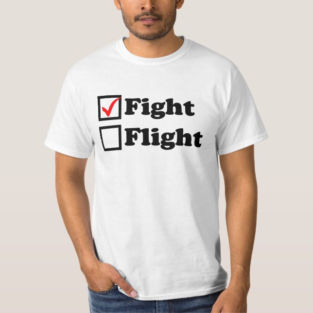 Flyg- eller flygCheckboxT-tröja T-shirt (Framsida)