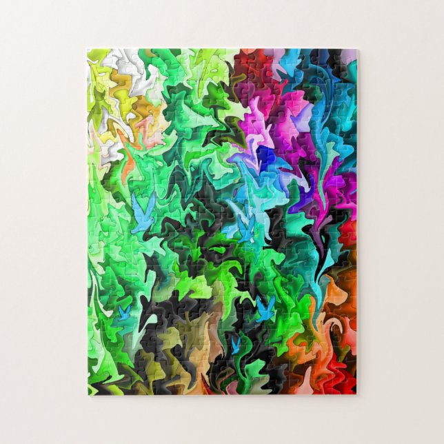 Flyg genom stormen... pussel (Vertikal)