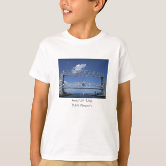 Flyg- hiss överbryggar/Duluth Minnesota T-shirt