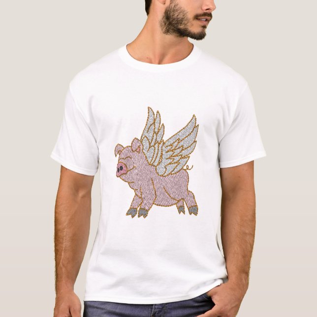 Flyg Hogg Tee Shirt (Framsida)