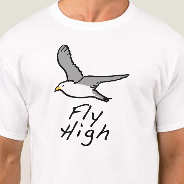 Flyg Högt - Som en Fågel! Tee Shirt (Skapare uppladdad)