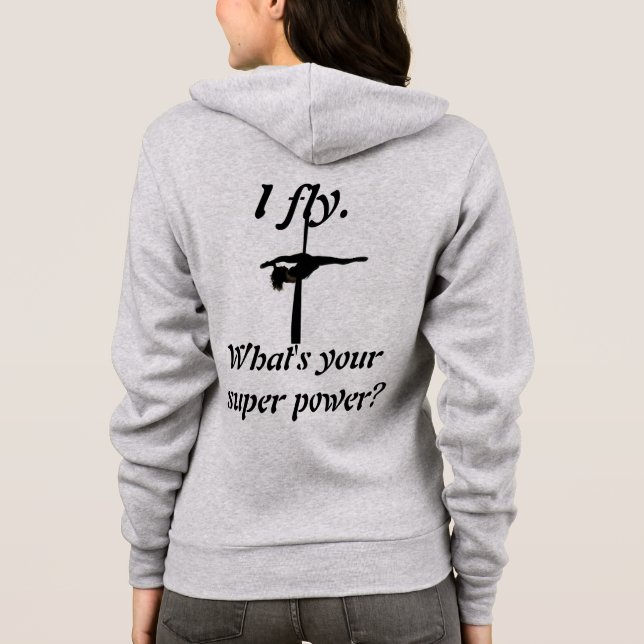 Flyg- Hoody Tee Shirt (Baksida)