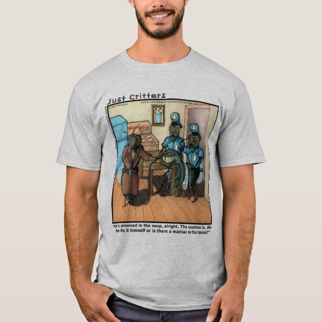 Flyg i Soppa T Shirt (Framsida)