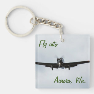 Flyg in i Aurora, Washington