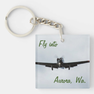 Flyg in i Aurora, Washington