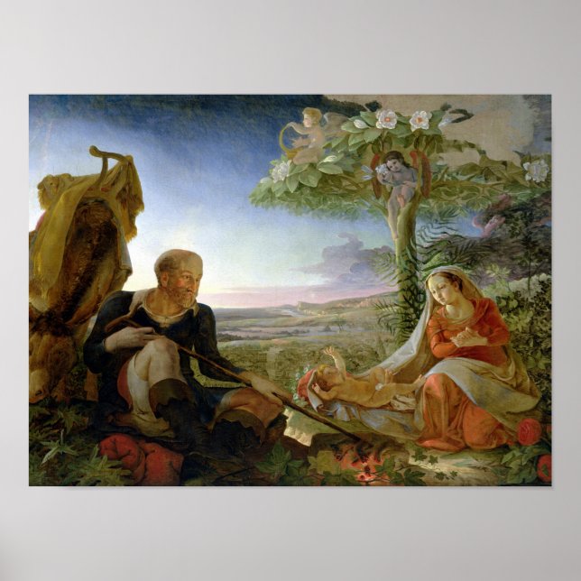 Flyg in i Egypten, 1805-6 Poster (Framsidan)