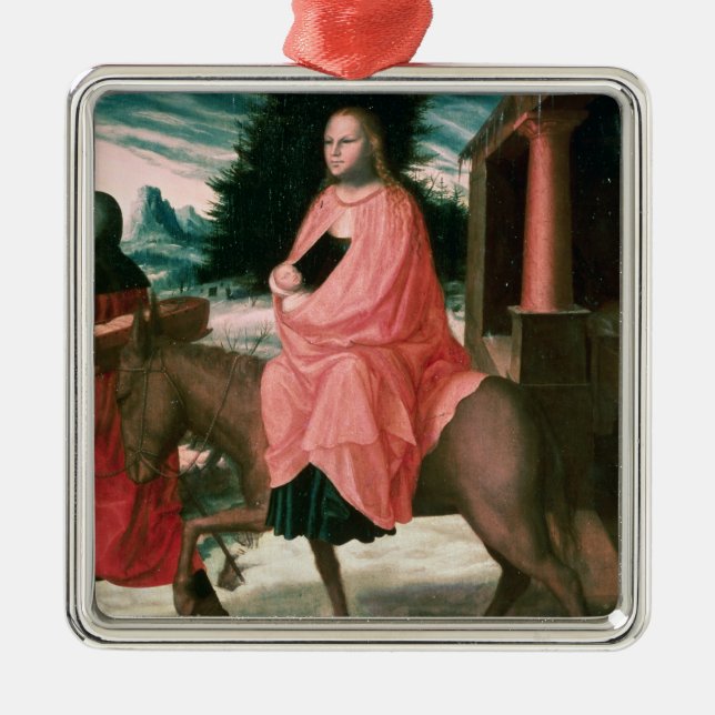 Flyg in i egypten 2 julgransprydnad metall (Framsidan)