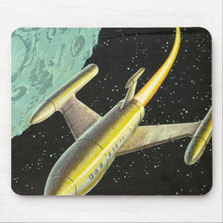 Flyg in i utrymme Mousepad Musmatta