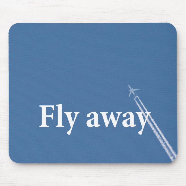 Flyg iväg musmatta (Framsidan)
