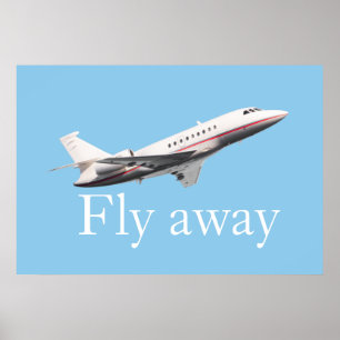 Flyg iväg poster