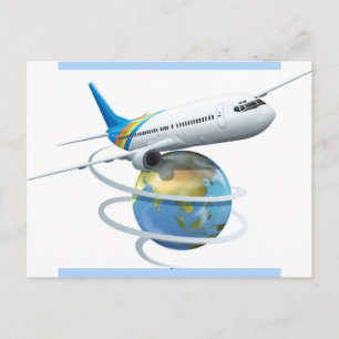 Flyg iväg vykort