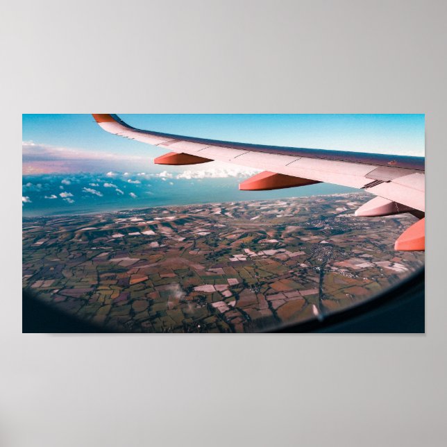 Flyg långt borta poster (Framsidan)