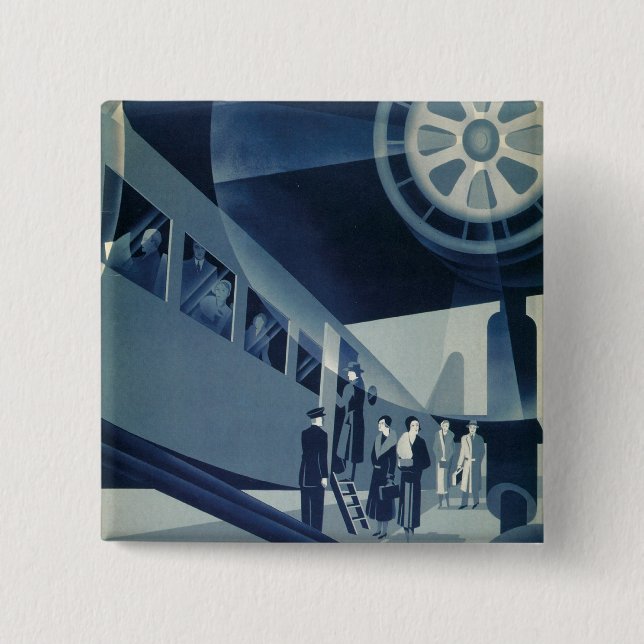 Flyg Med A-B Aerotransport Knapp (Framsida)