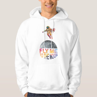 Flyg mig till måne hoodie