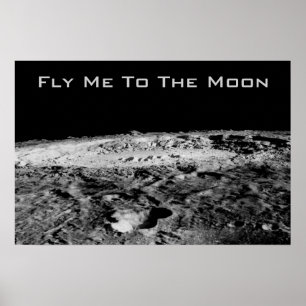 Flyg mig till Måne Poster