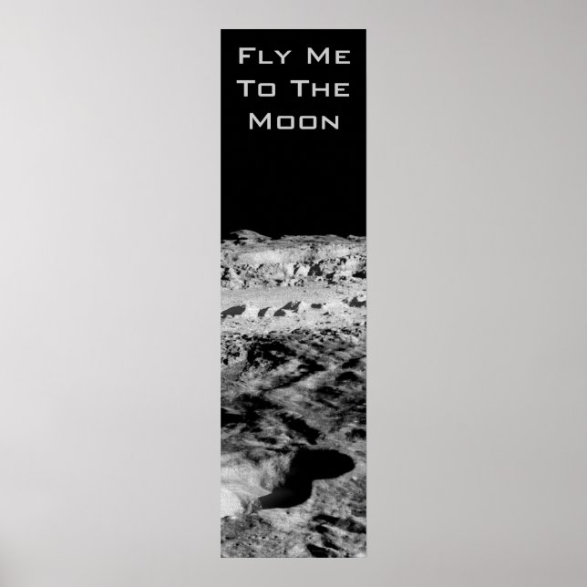 Flyg mig till Måne Poster (Framsidan)
