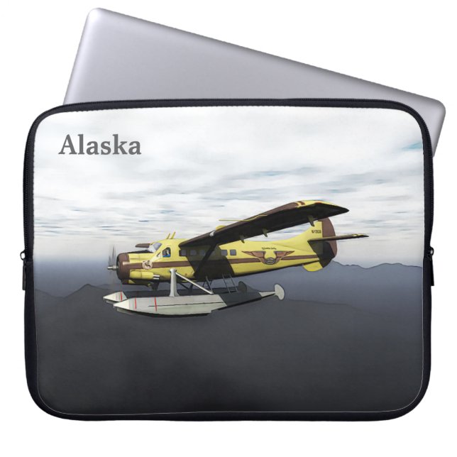 Flyg Moose Aviation de Havilland DH3-C Otter Laptop Sleeve (Framsidan)