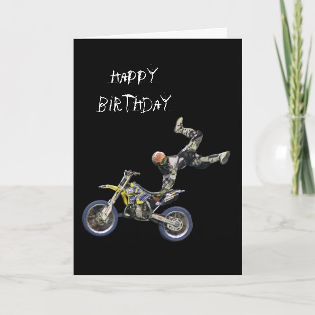 flyg- moto-kor #2 lodrät kort (Framsida)