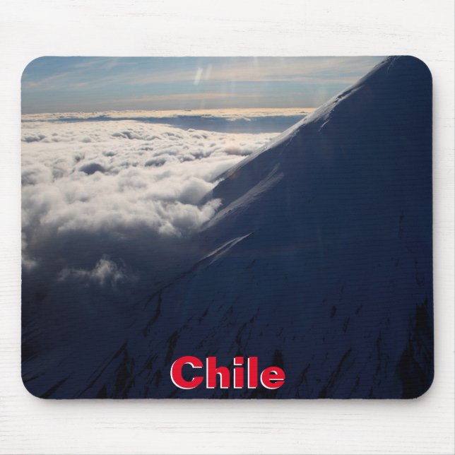 Flyg över Osorno Volcano, Chile Musmatta (Framsidan)