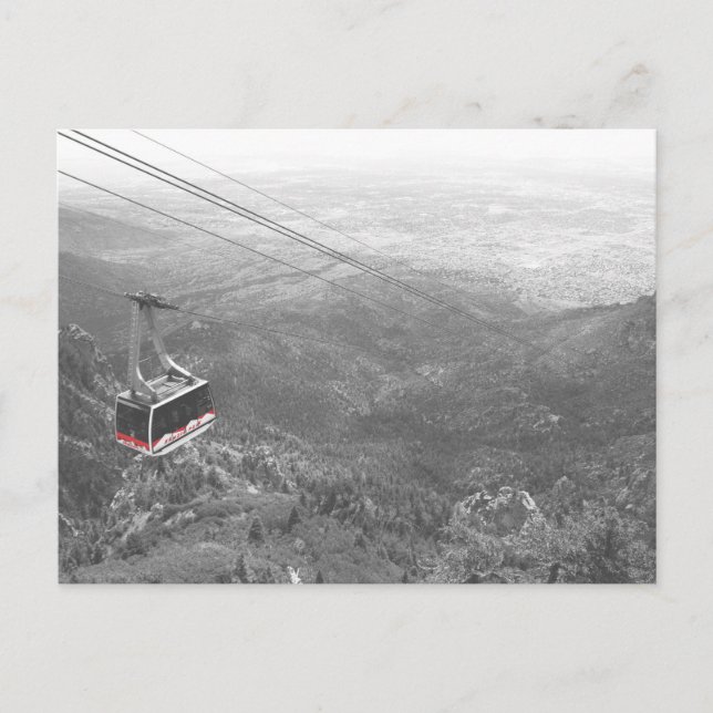 "Flyg över Sandia" Vykort (Framsida)