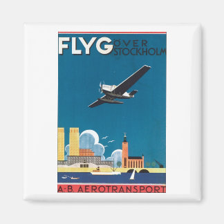 Flyg over Stockholm, AB Aerotransport Magnet