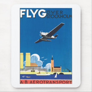Flyg över Stockholm Musmatta