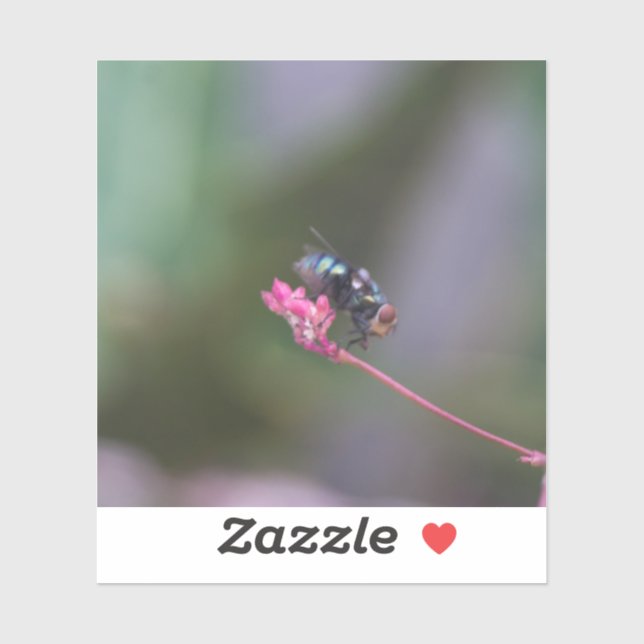 Flyg på rosa klistermärken (Ark)