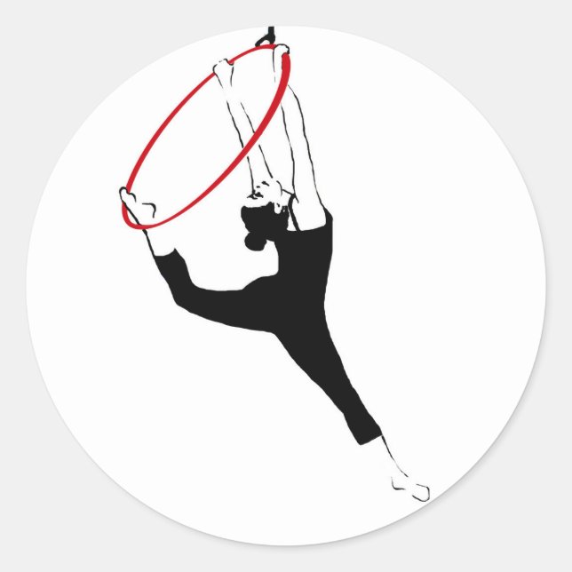 Flyg- ringklistermärkear runt klistermärke (Framsida)