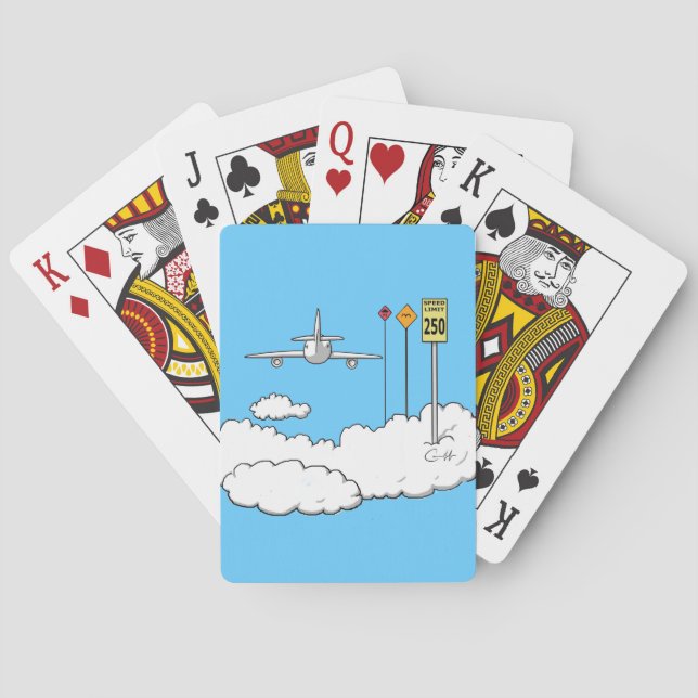 "Flyg Säker" Casinokort (Baksidan)