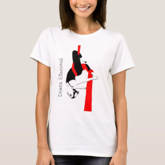 Flyg- silke skjorta, höjd dans t-shirt