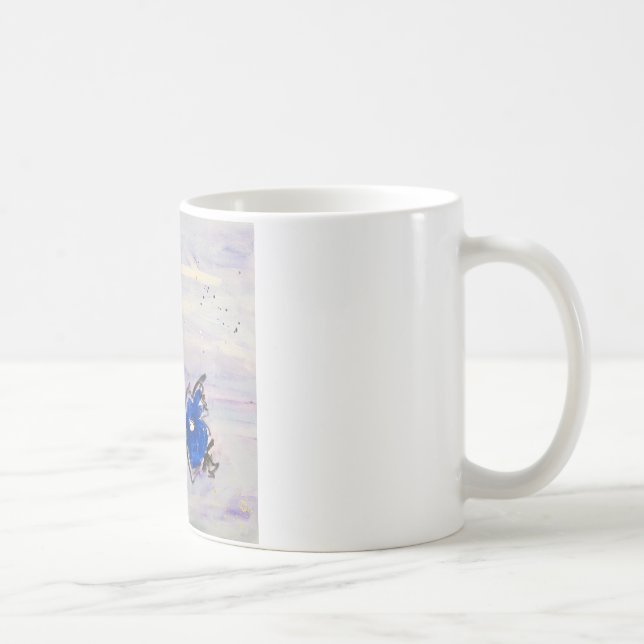 Flyg som är östligt vid Ashley, sandigt & Mary Kaffemugg (Höger)